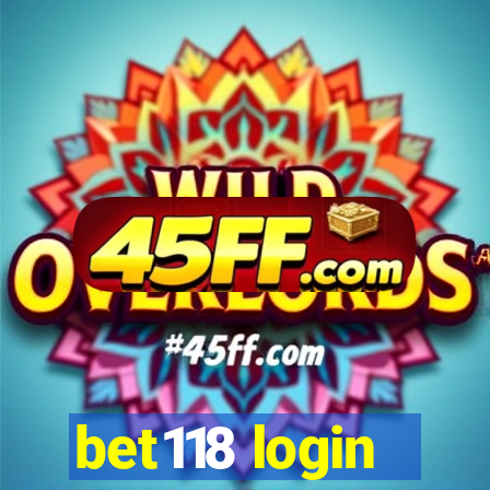 bet118 login